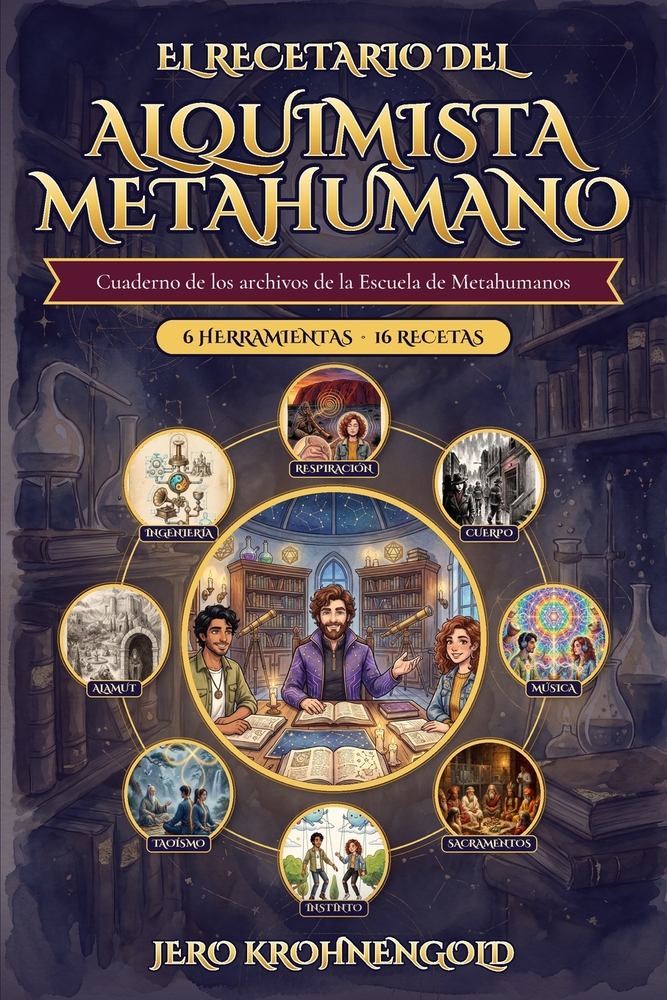 Recetario del Alquimista Metahumano: Manual de Cocina de Alquimia Metahumana: 6 Herramientas y 16 Recetas cover