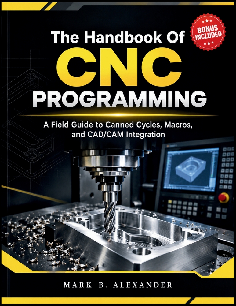 The Handbook Of CNC Programming: A Field Guide to Canned Cycles, Macros, and CAD/CAM Integration cover