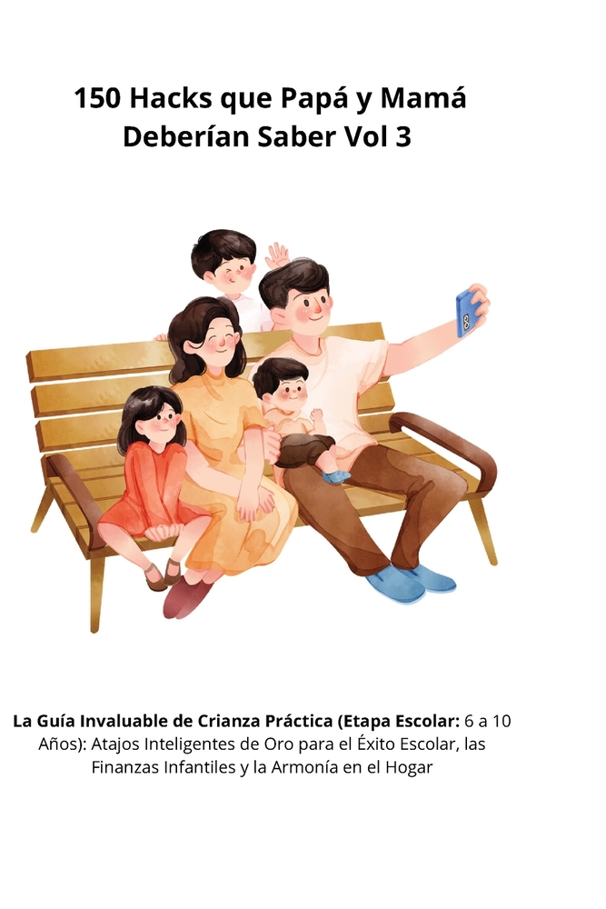 150 Hacks que papá y mamá deben saber - Vol. 3: La Guía Invaluable de Crianza Práctica (Etapa Escolar de 6 a 10 Años): Atajos Inteligentes para el Éxi cover