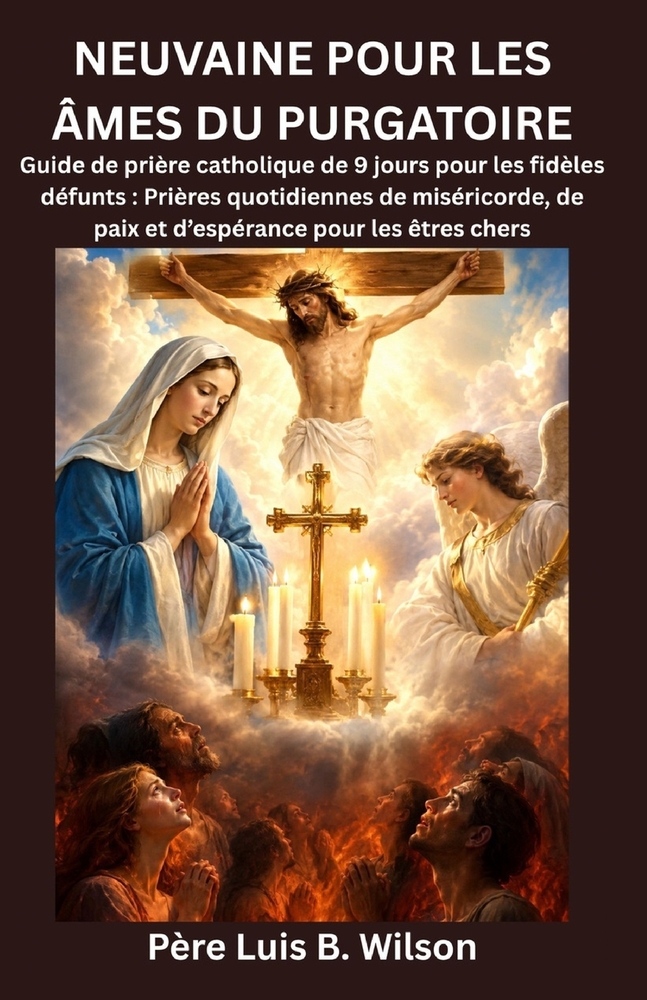 Neuvaine Pour Les Âmes Du Purgatoire: Guide de prière catholique de 9 jours pour les fidèles défunts: Prières quotidiennes de miséricorde, de paix et cover