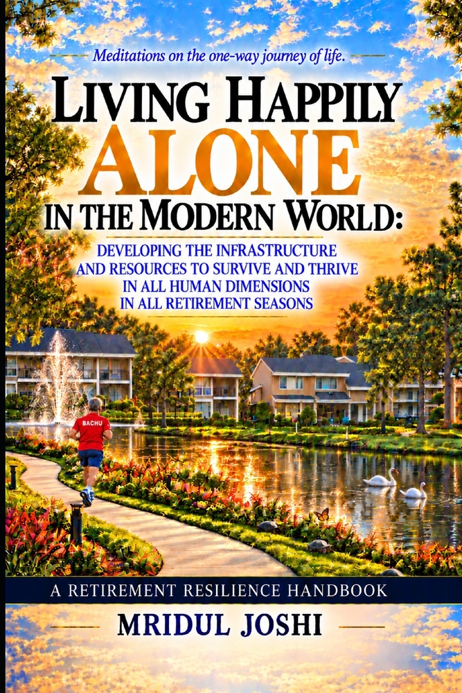Living Happily Alone in the Modern World: Developing the Infrastructure and Resources to Survive and Thrive in All Human Dimensions in All Retirement cover