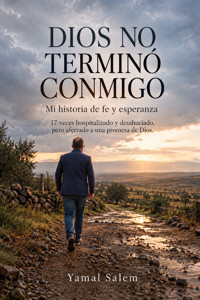 Dios No Terminó Conmigo.: Mi historia de fe y esperanza después de 17 hospitalizaciones 17 veces hospitalizado y desahuciado, pero aferrado a una prom cover