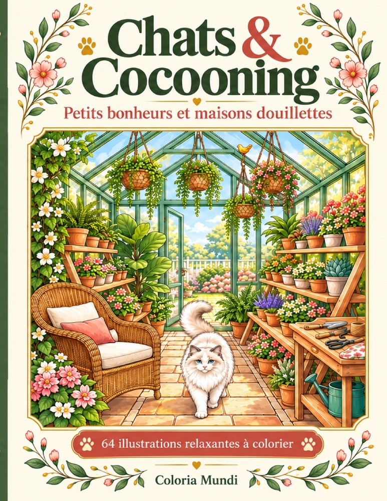 Chats & Cocooning: Petits bonheurs et maisons douillettes cover