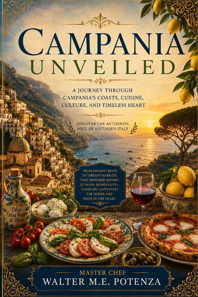 Campania Unveiled: History, Cuisine, Religion, Folklore, Travel cover