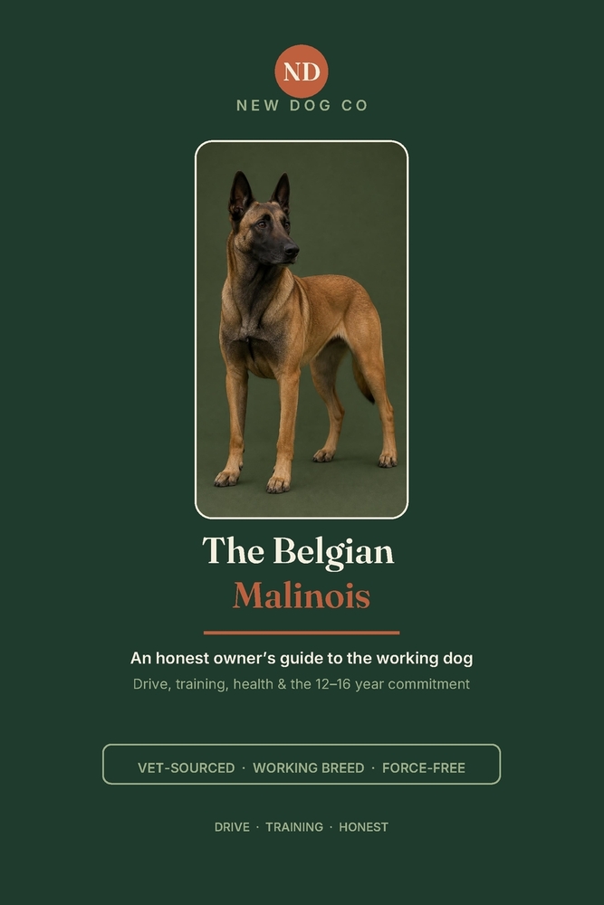 The Belgian Malinois: An Honest Owner's Guide to the Working Dog - Drive, Training, Health & the 12-16 Year Commitment cover
