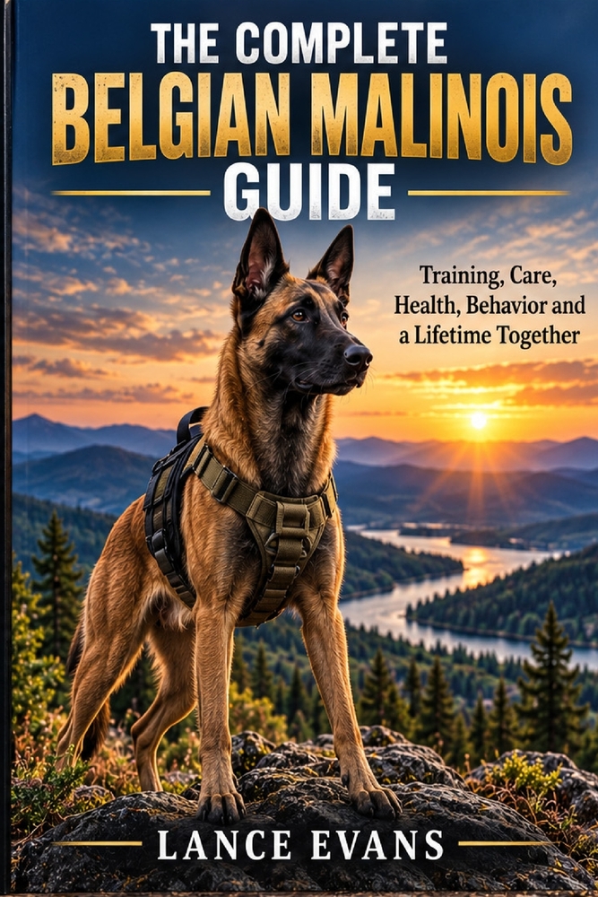 The Complete Belgian Malinois Guide: Training, Care, Health, Behavior, and Raising One of the World's Most Intelligent Working Dogs cover