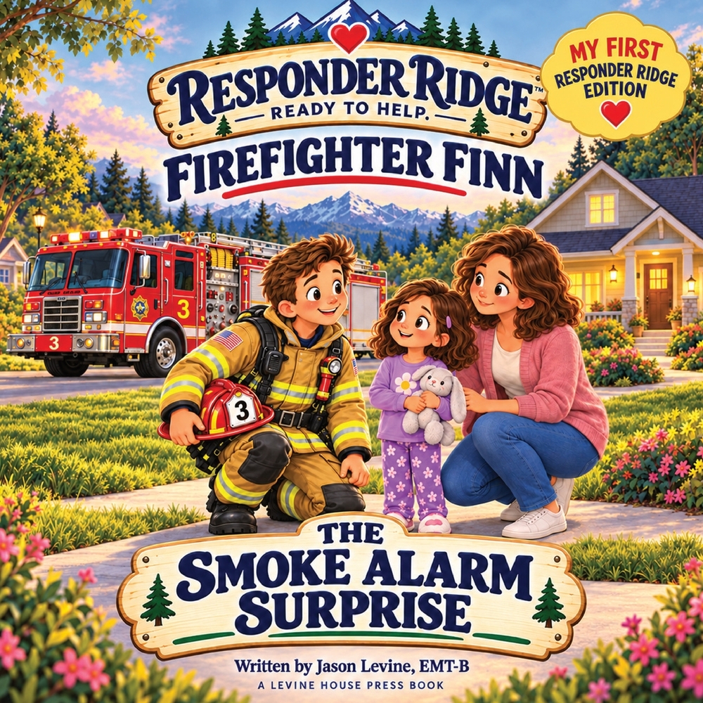 Firefighter Finn - The Smoke Alarm Surprise cover
