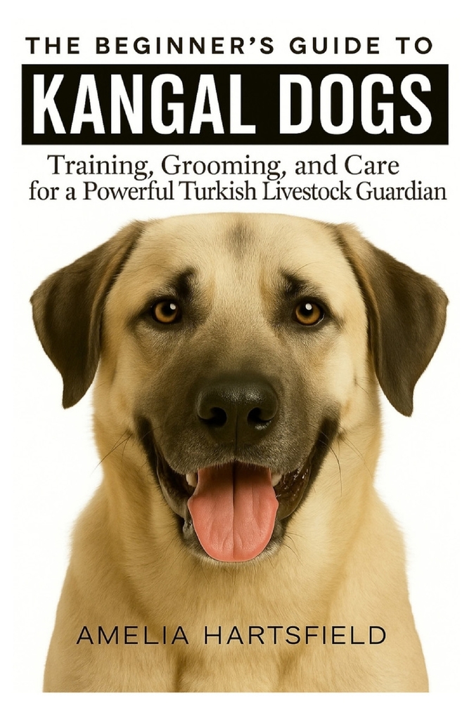 The Beginner's Guide to Kangal Dogs: Training, Grooming, and Care for a Powerful Turkish Livestock Guardian cover