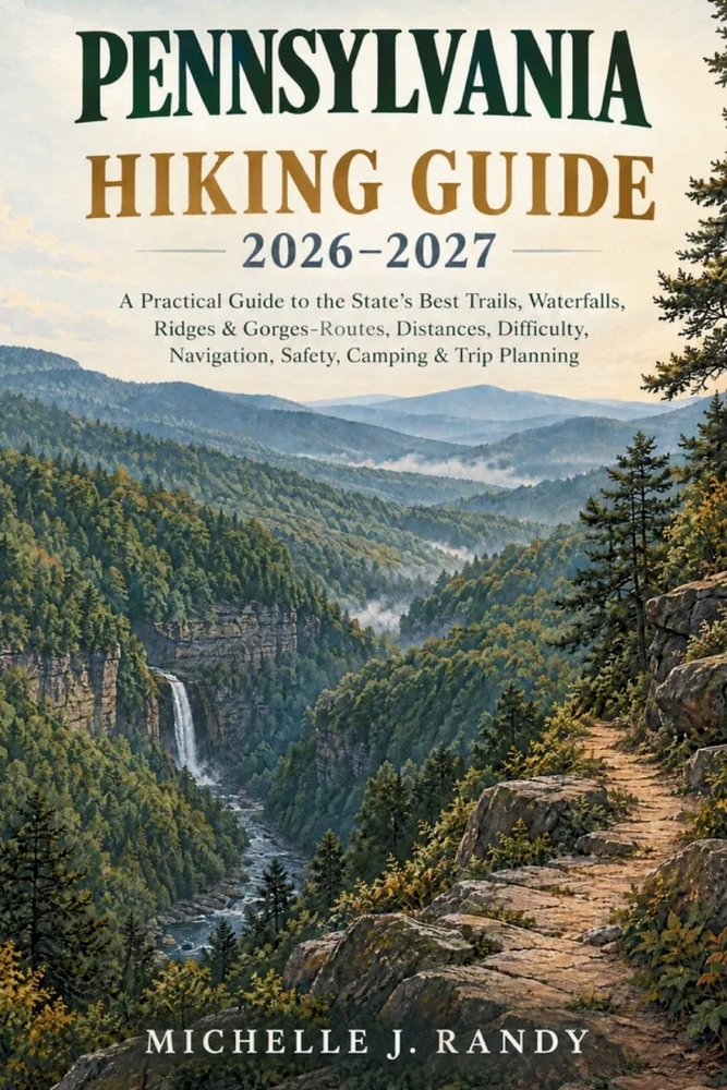 Pennsylvania Hiking Guide 2026-2027: A Practical Guide to the State's Best Trails, Waterfalls, Ridges & Gorges- Routes, Distances, Difficulty, Navigat cover