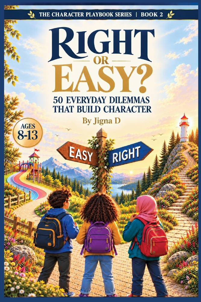 Right or Easy?: 50 Everyday Dilemmas That Build Character cover