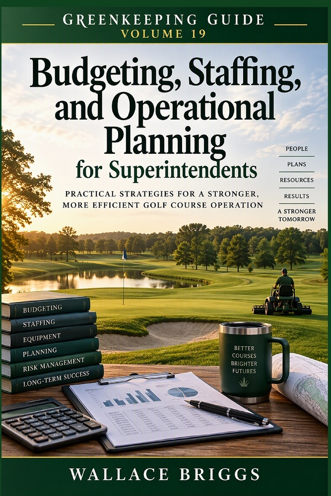 Greenkeeping Guide Volume 19: Budgeting, Staffing, and Operational Planning for Superintendents cover