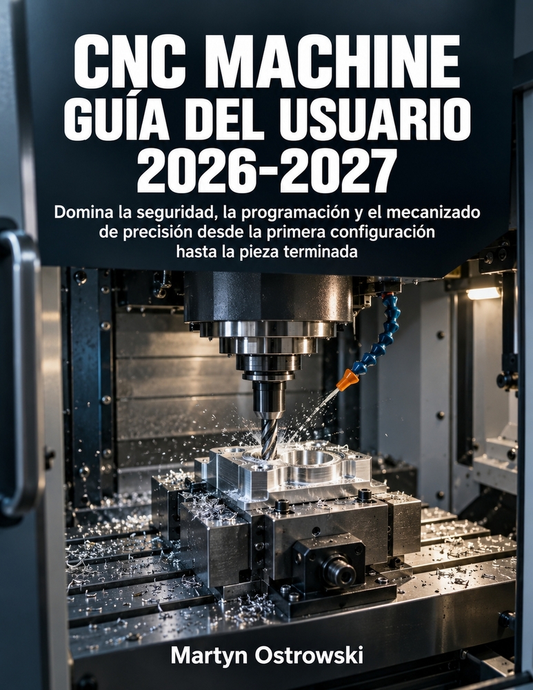 CNC Machine Guía del Usuario 2026-2027: Domina la seguridad, la programación y el mecanizado de precisión desde la primera configuración hasta la piez cover