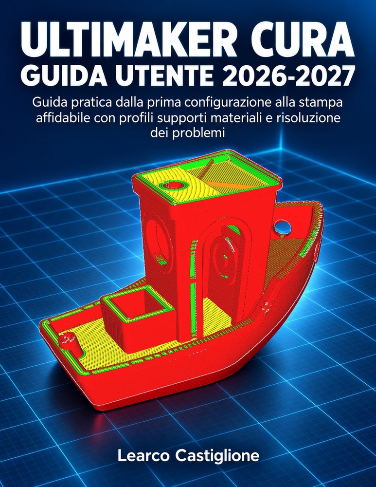 UltiMaker Cura Guida Utente 2026-2027: Guida pratica dalla prima configurazione alla stampa affidabile con profili supporti materiali e risoluzione de cover