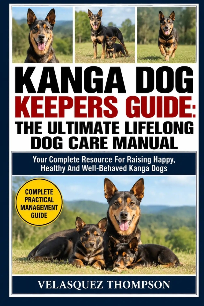 Kanga Dog Keepers Guide: THE ULTIMATE LIFELONG DOG CARE MANUAL: Your Complete Resource For Raising Happy, Healthy And Well-Behaved Kanga Dogs cover