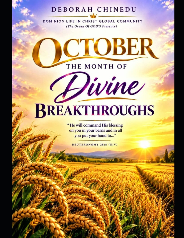 12 MONTHS OF POWER FROM ON HIGH October Edition cover