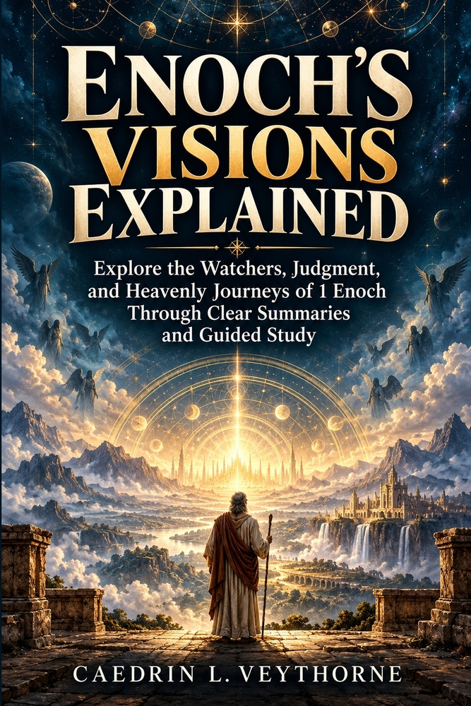 Enoch's Visions Explained: Explore the Watchers, Judgment, and Heavenly Journeys of 1 Enoch Through Clear Summaries and Guided Study cover