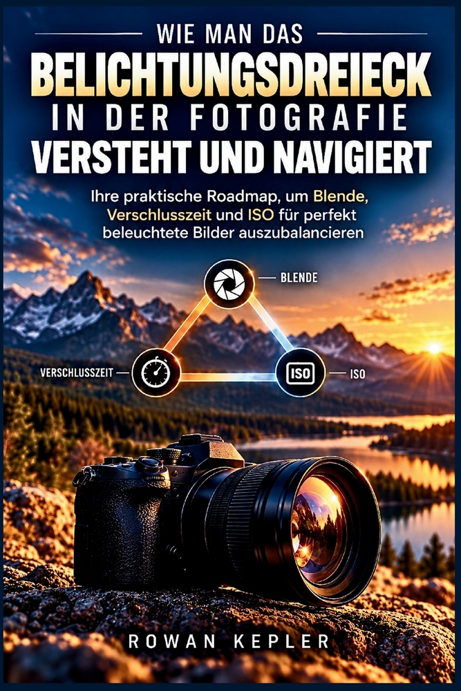 Wie Man Das Belichtungsdreieck in Der Fotografie Versteht Und Navigiert: Ihre praktische Roadmap, um Blende, Verschlusszeit und ISO für perfekt beleuc cover