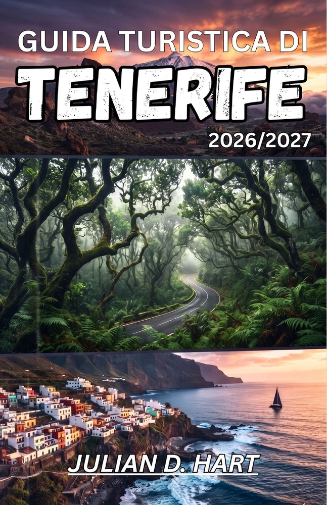 Guida Turistica Di Tenerife 2026/2027: Spiagge, vulcani e sapori locali nelle Isole Canarie. cover