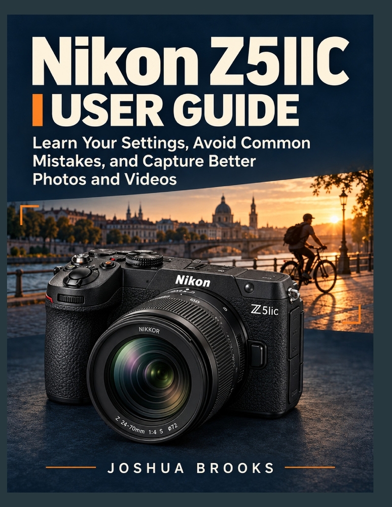 Nikon Z5IIC USER GUIDE: Leran Your Settings, Avoid Common Mistakes, and Capture Better Photos and Videos cover