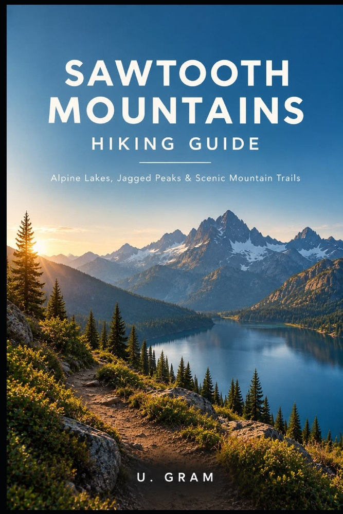 Sawtooth Mountains Hiking Guide: Alpine Lakes, Jagged Peaks & Scenic Mountain Trails cover