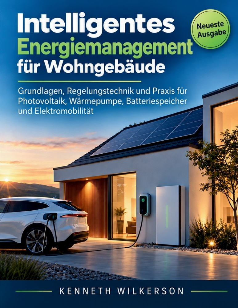 Intelligentes Energiemanagement für Wohngebäude: Grundlagen, Regelungstechnik und Praxis für Photovoltaik, Wärmepumpe, Batteriespeicher und Elektromob cover