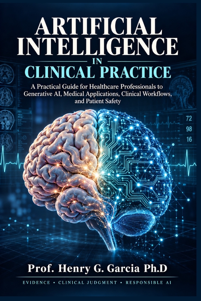 Artificial Intelligence in Clinical Practice: A Practical Guide for Healthcare Professionals to Generative AI, Medical Applications, Clinical Workflow cover