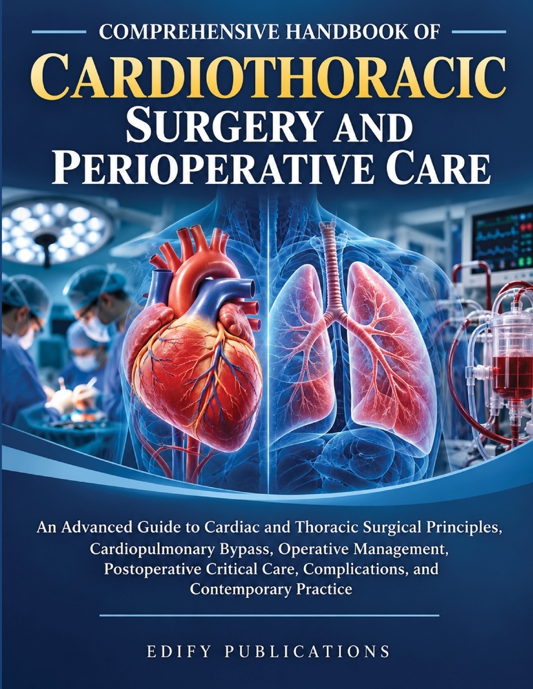 Comprehensive Handbook of Cardiothoracic Surgery and Perioperative Care: An Advanced Guide to Cardiac and Thoracic Surgical Principles, Cardiopulmonar cover