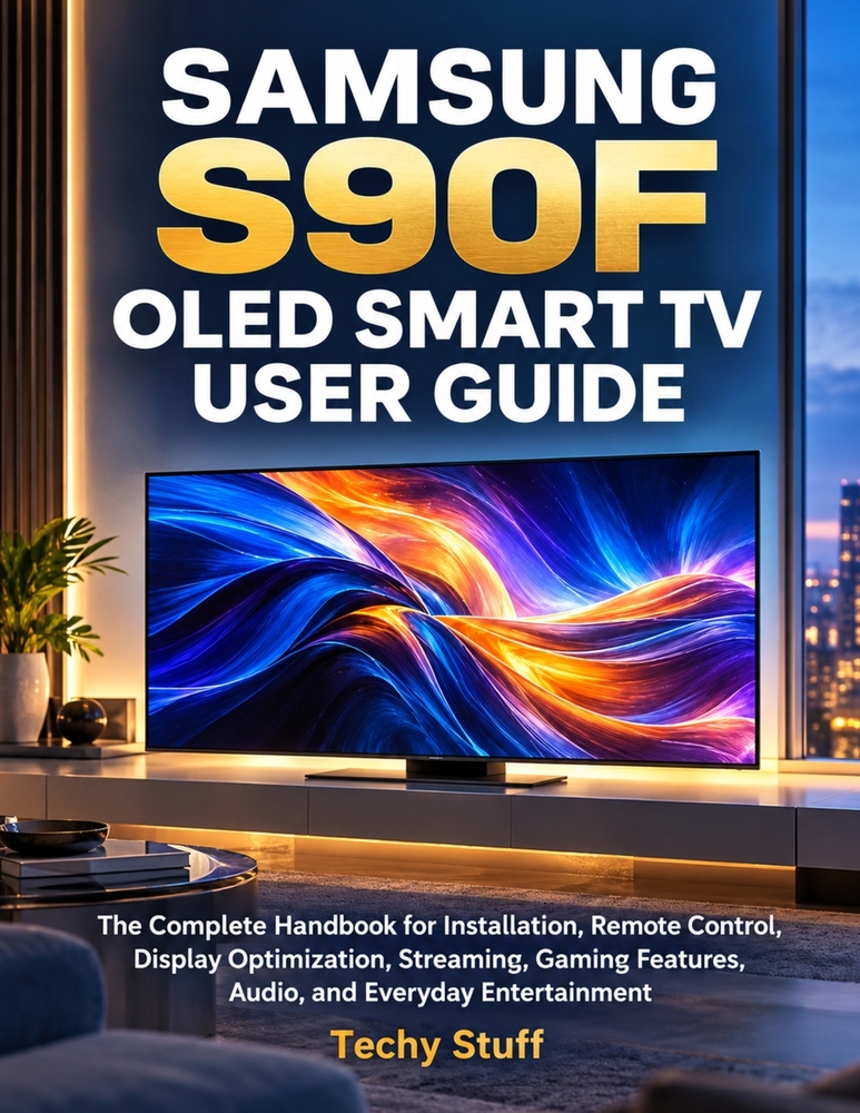 Samsung S90F OLED Smart Tv User Guide 2026: The Complete Handbook for Installation, Remote Control, Display Optimization, Streaming, Gaming Features, cover