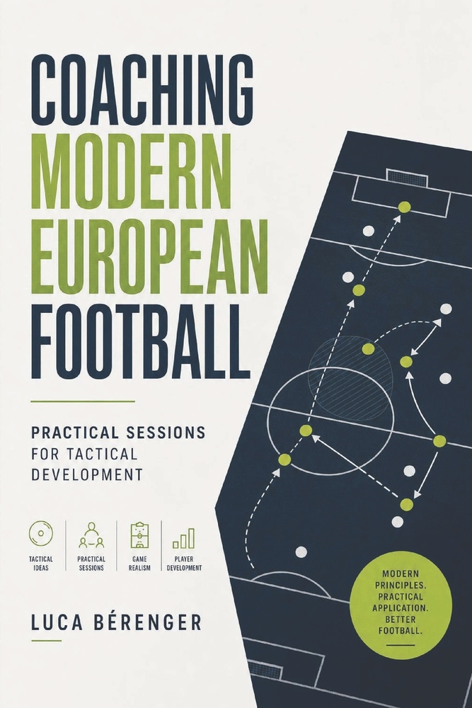 Coaching Modern European Football: Practical Sessions for Tactical Development cover