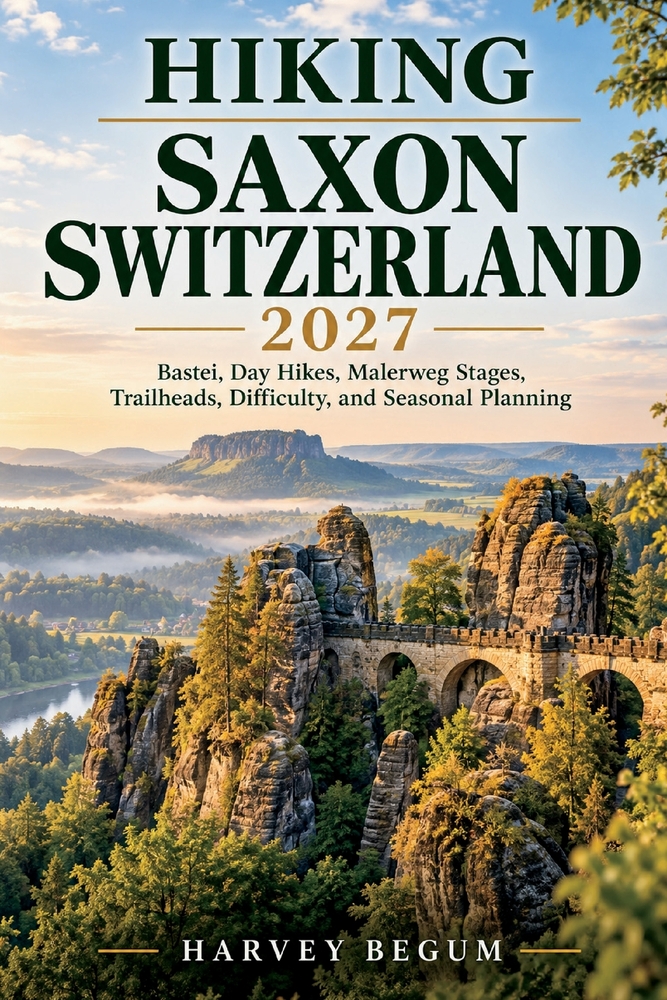 Hiking Saxon Switzerland 2027: Bastei, Day Hikes, Malerweg Stages, Trailheads, Difficulty, and Seasonal Planning cover