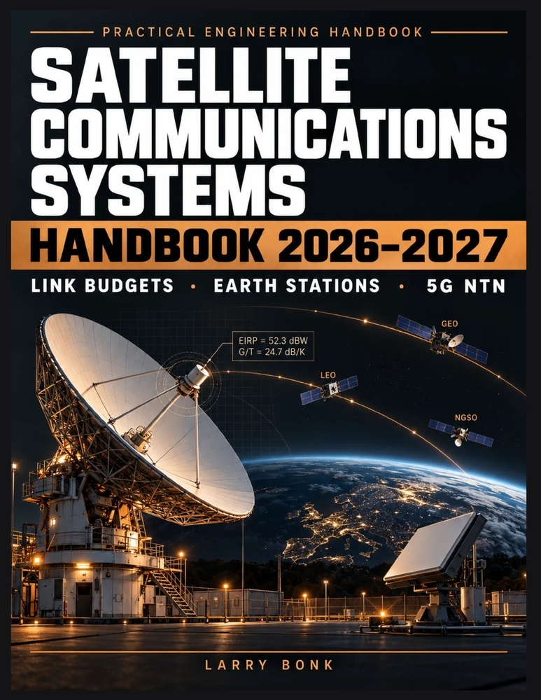 Satellite Communications Systems Handbook 2026-2027: Practical Link Budgets, LEO, GEO and NGSO Networks, Earth Stations, VSAT and 5G NTN cover