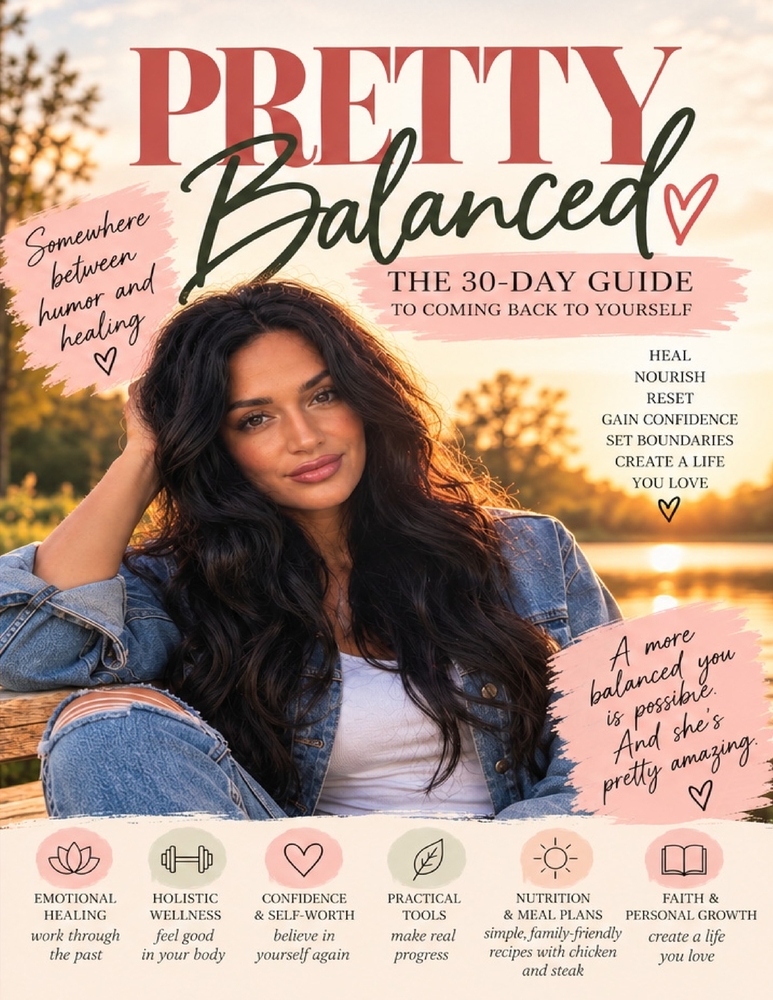 Pretty Balanced: The 30-Day Guide to Coming Back to Yourself cover