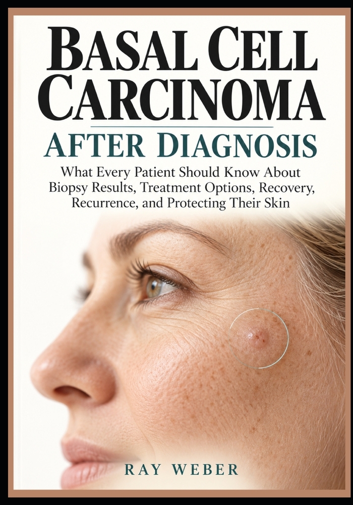 Basal Cell Carcinoma After Diagnosis: What Every Patient Should Know About Biopsy Results, Treatment Options, Recovery, Recurrence, and Protecting The cover