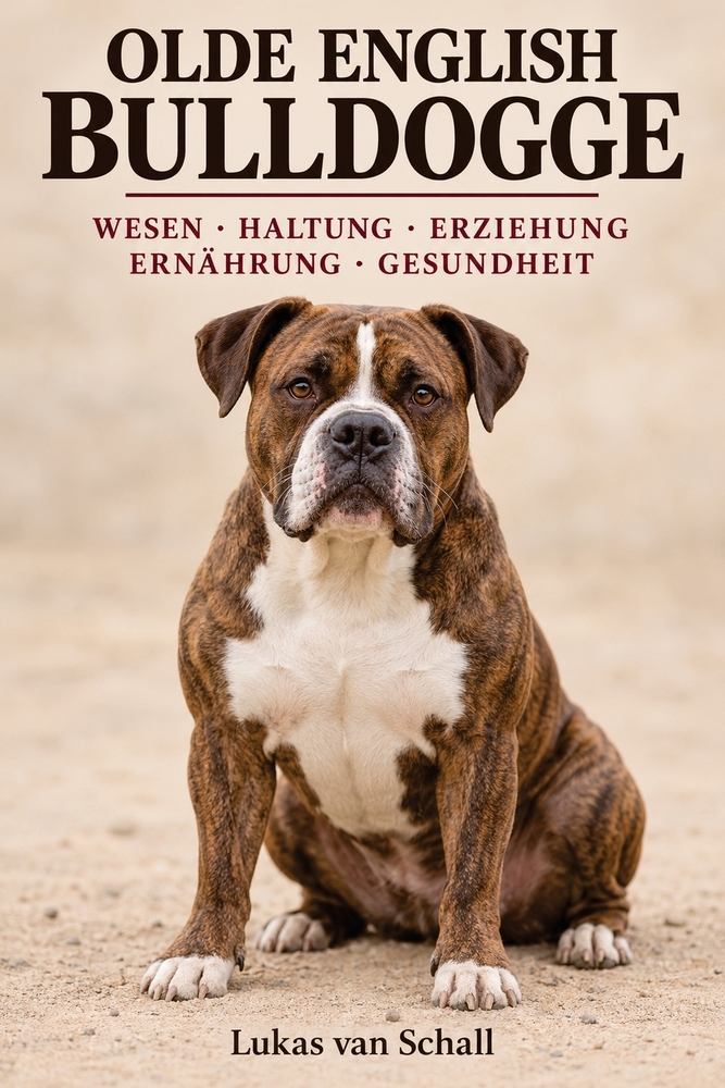 Olde English Bulldogge: Wesen - Haltung - Erziehung - Ernährung - Gesundheit (OEB - Old English Bulldog) cover