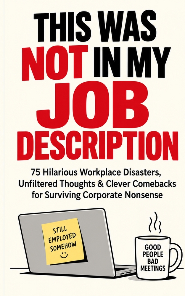 This Was Not in My Job Description: 75 Hilarious Office Stories, Workplace Humor, Corporate Satire & Clever Comebacks for Surviving Work cover