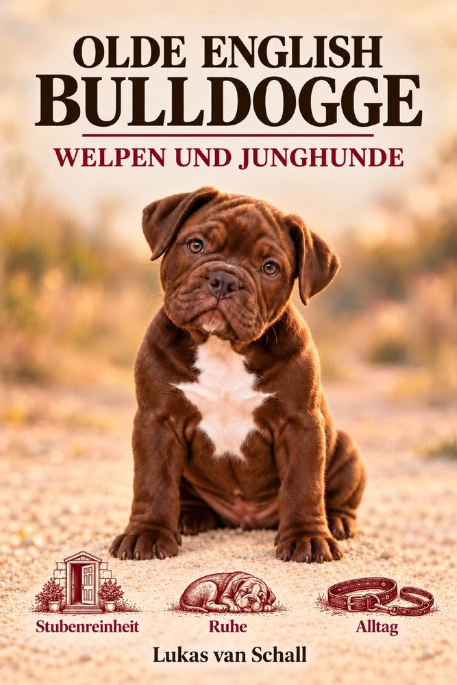 Olde English Bulldogge: Wesen - Haltung - Erziehung - Ernährung - Gesundheit (OEB - Old English Bulldog) cover