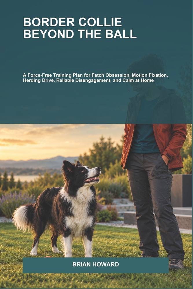 Border Collie Beyond the Ball: A Force-Free Training Plan for Fetch Obsession, Motion Fixation, Herding Drive, Reliable Disengagement, and Calm at Hom cover