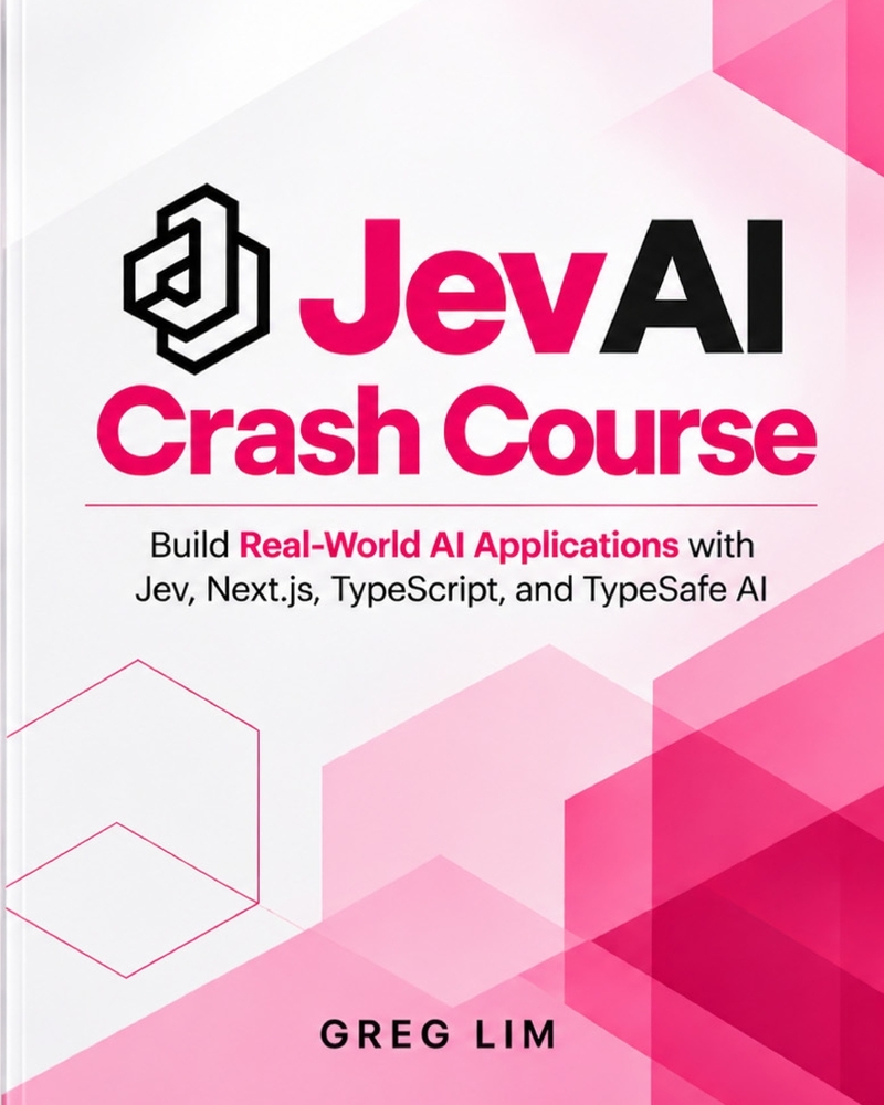 Jev AI Crash Course: Build Real-World AI Applications with Jev and TypeSafe AI cover