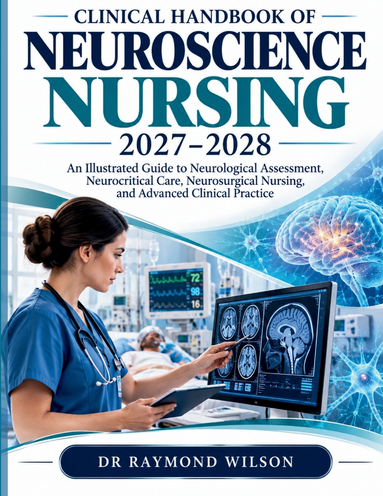 Clinical Handbook of Neuroscience Nursing 2027-2028: An Illustrated Guide to Neurological Assessment, Neurocritical Care, Neurosurgical Nursing, and A cover