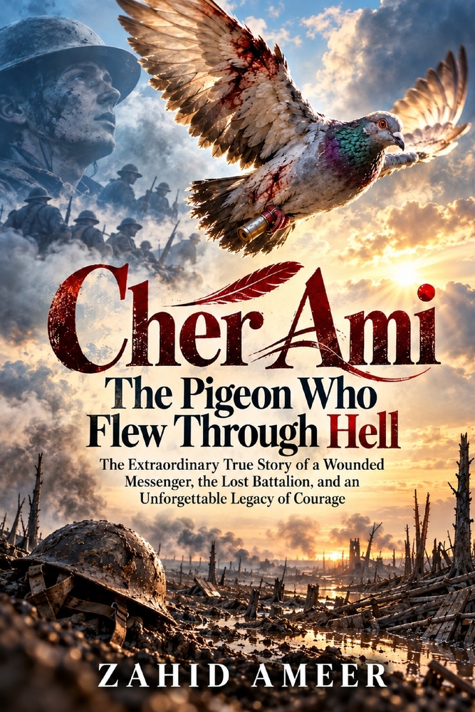 Cher Ami: The Pigeon Who Flew Through Hell: The Extraordinary True Story of a Wounded Messenger, the Lost Battalion, and an Unforgettable Legacy of Co cover