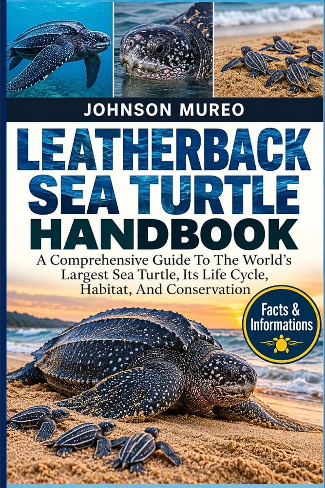 Leatherback Sea Turtle Handbook: A Comprehensive Guide To The World's Largest Sea Turtle, Its Life Cycle, Habitat, And Conservation cover