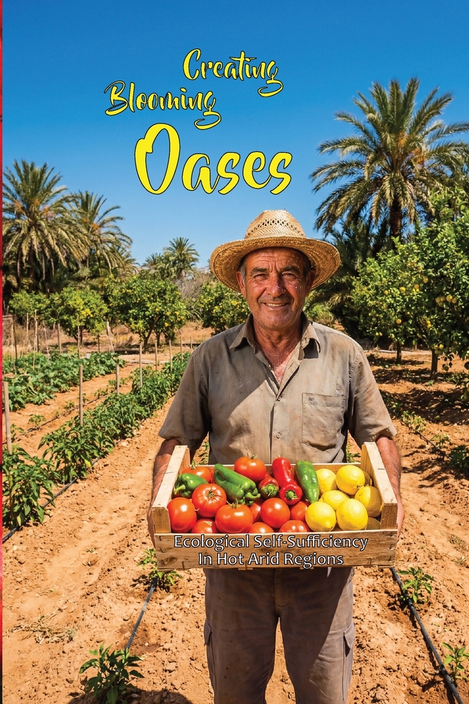 Creating Blooming Oases: Ecological self-sufficiency in hot arid region cover