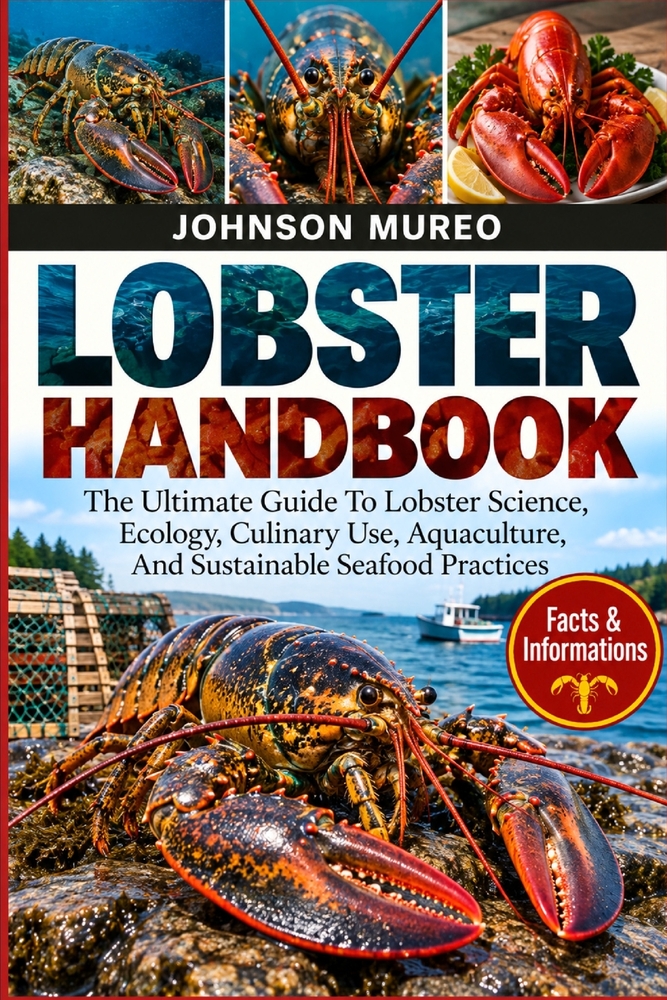 Lobster Handbook: The Ultimate Guide To Lobster Science, Ecology, Culinary Use, Aquaculture, And Sustainable Seafood Practices cover