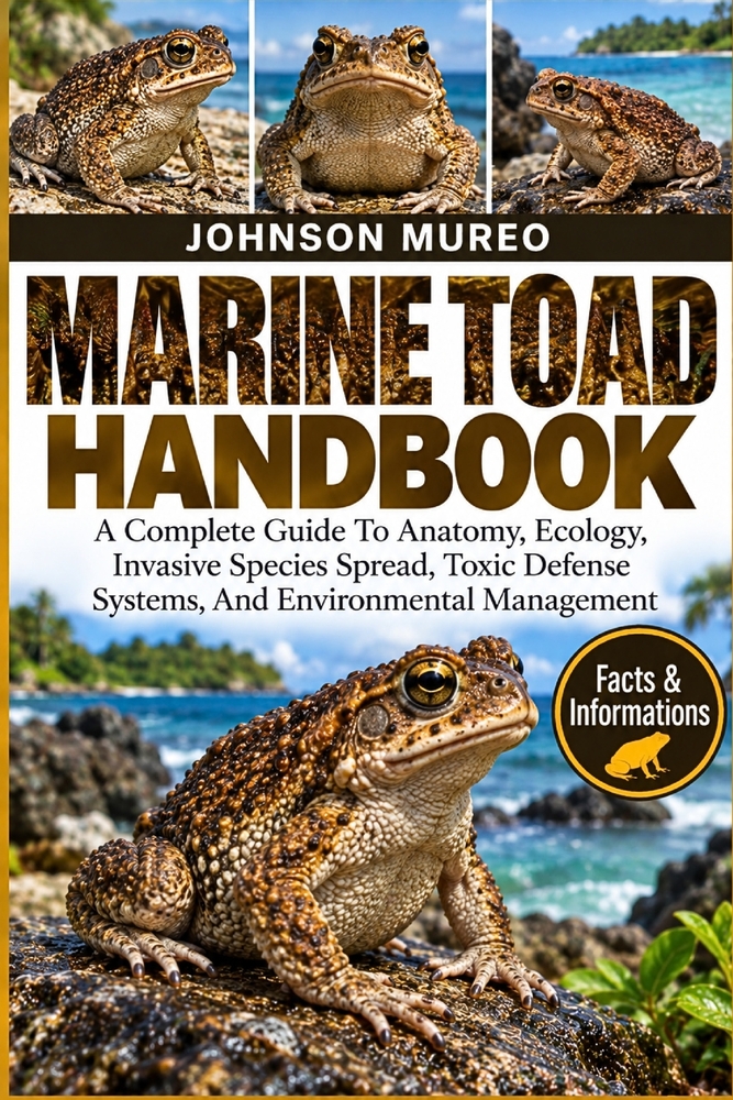 Marine Toad Handbook: A Complete Guide To Anatomy, Ecology, Invasive Species Spread, Toxic Defense Systems, And Environmental Management cover