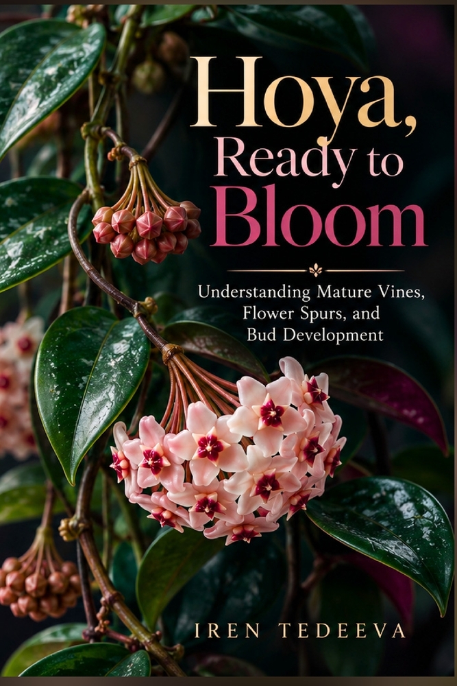 Hoya, Ready to Bloom: Understanding Mature Vines, Flower Spurs, and Bud Development cover
