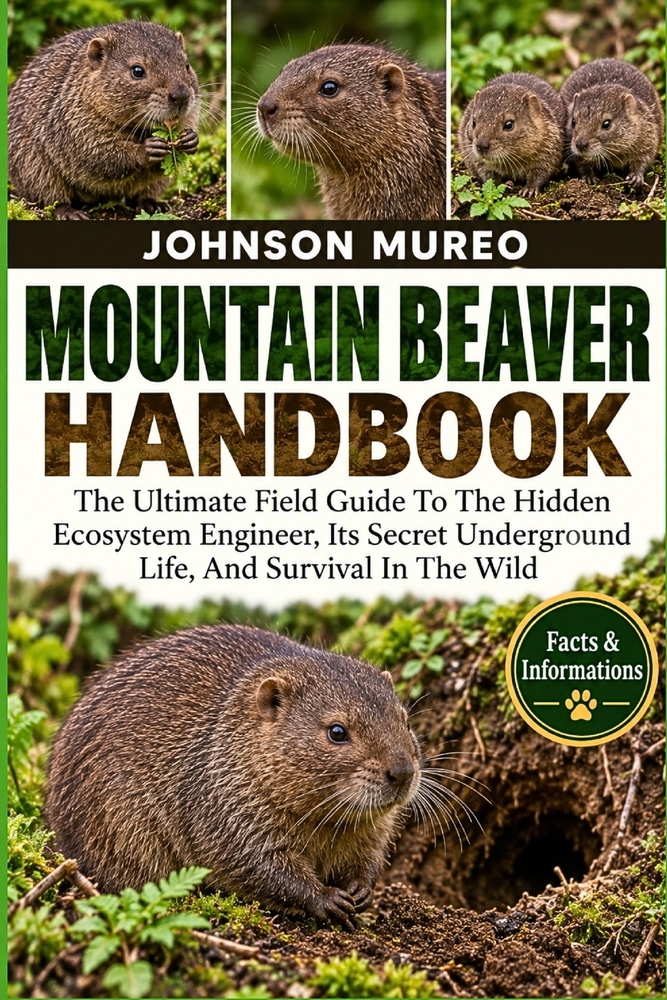 Mountain Beaver Handbook: The Ultimate Field Guide To The Hidden Ecosystem Engineer, Its Secret Underground Life, And Survival In The Wild cover