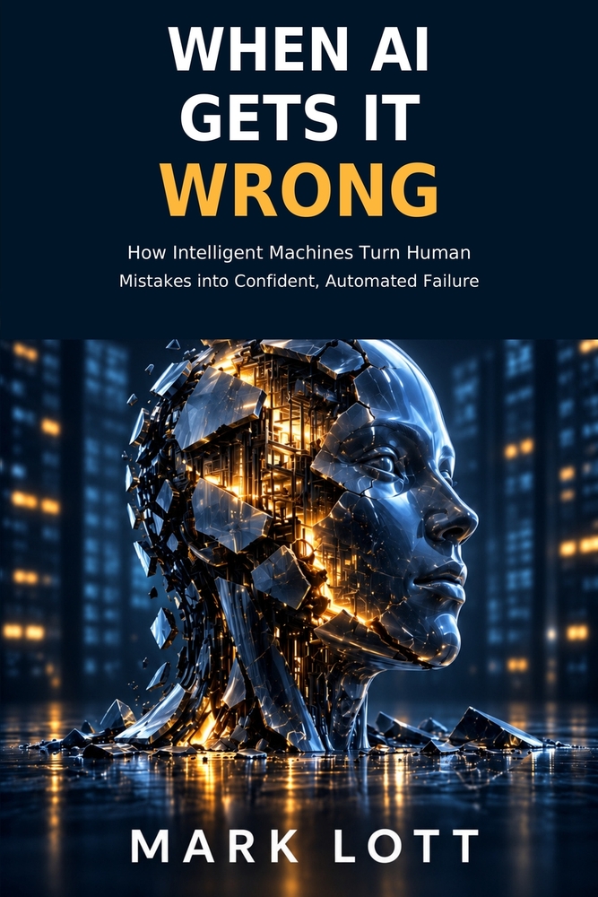 When AI Gets It Wrong: How Intelligent Machines Turn Human Mistakes into Confident, Automated Failure cover