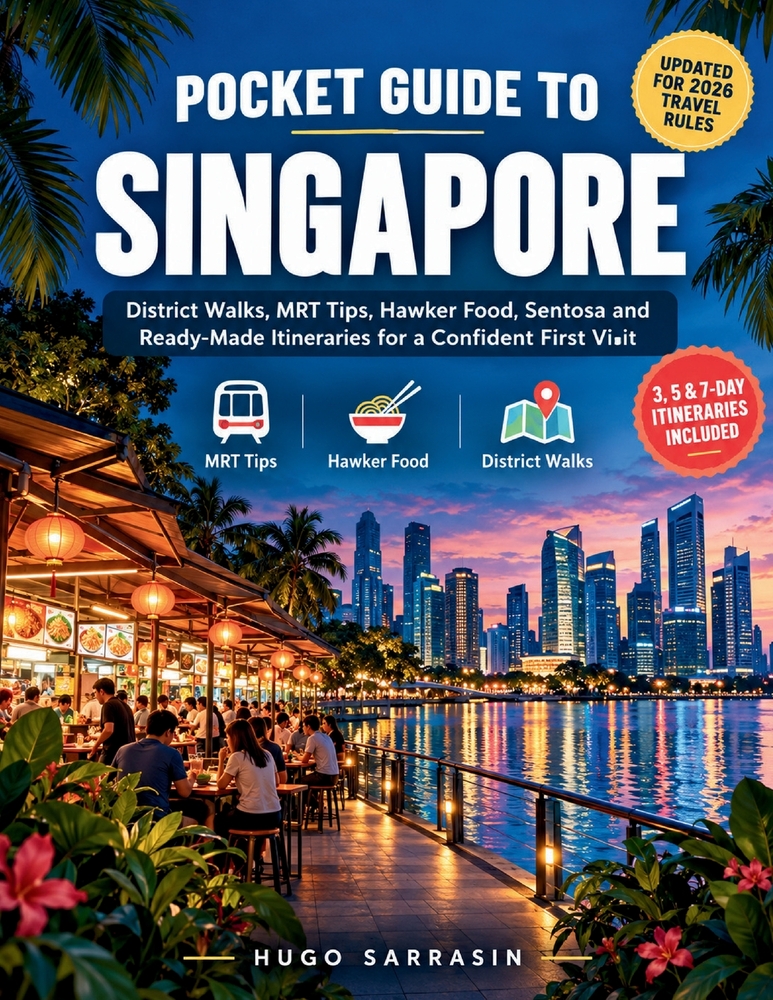 Pocket Guide to Singapore: District Walks, MRT Tips, Hawker Food, Sentosa and Ready-Made Itineraries for a Confident First Visit cover