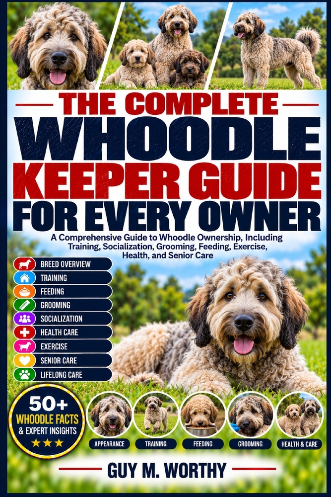 The Complete Whoodle Keeper Guide for Every Owner: A Comprehensive Guide to Whoodle Ownership, Including Training, Socialization, Grooming, Feeding, E cover