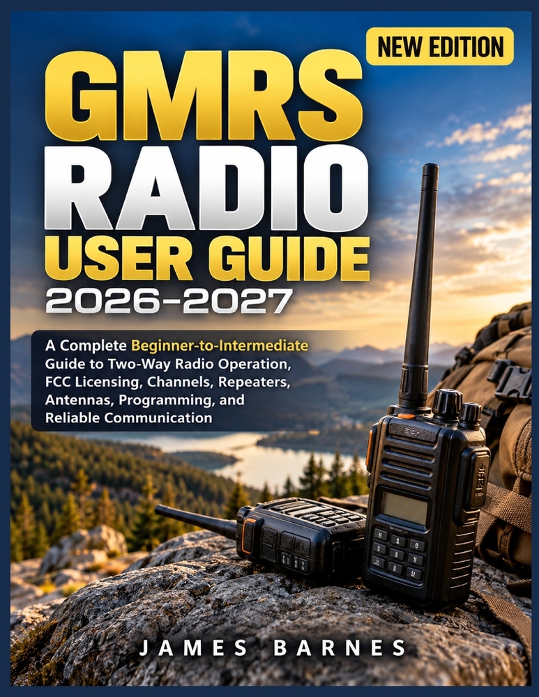 Gmrs Radio User Guide 2026-2027: A Complete Beginner-to-Intermediate Guide to Two-Way Radio Operation, FCC Licensing, Channels, Repeaters, Antennas, P cover